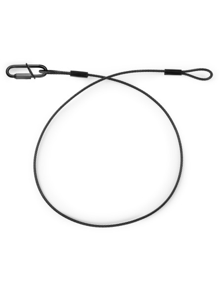 Beamz SAF75 Cable de seguridad 75cm x 3mm 30kg Negra