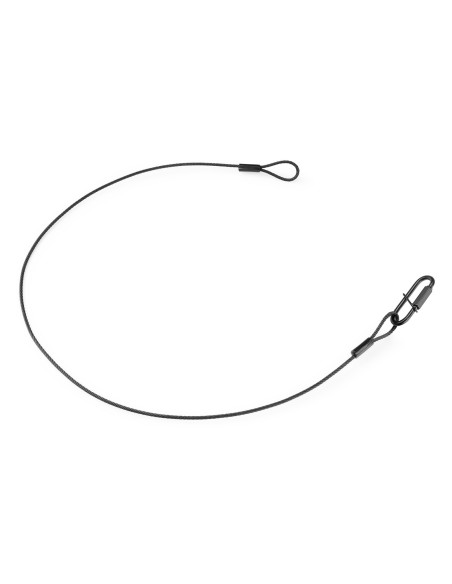 Beamz SAF75 Cable de seguridad 75cm x 3mm 30kg Negra