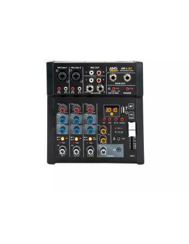 AMS AM 5 BT Mesa de mezclas directo con 2x entradas MIC/LINE