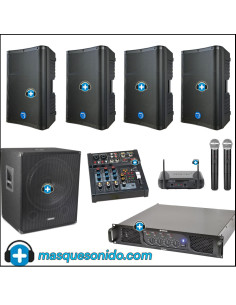 Pack Sonido Karaoke y Eventos 1600W: