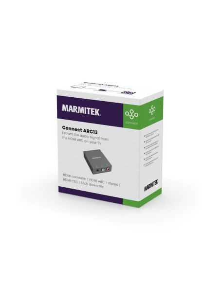 Extractor de Audio HDMI ARC Marmitek ARC13 | Masquesonido