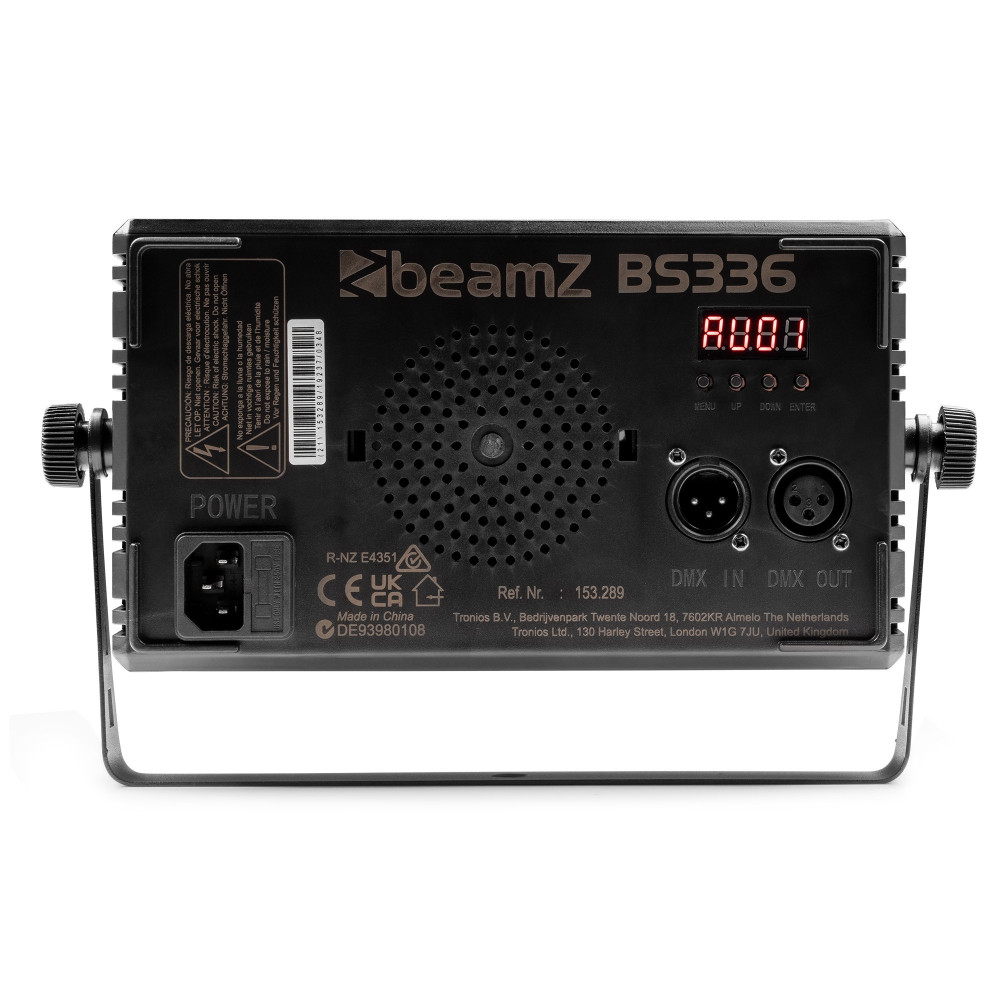 Beamz   BS336 Strobo LED RGB+W Combi