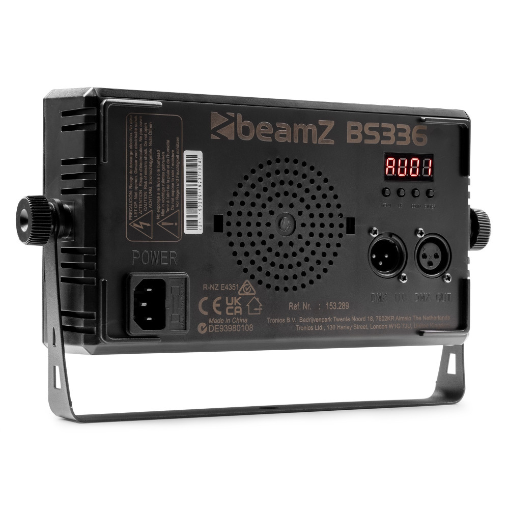 Beamz   BS336 Strobo LED RGB+W Combi