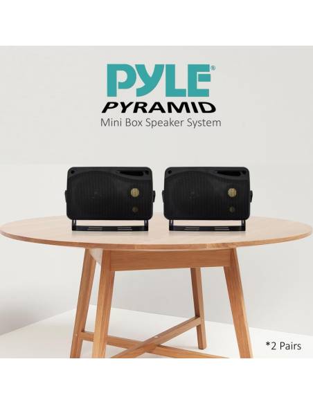 Pyle 2022SX Pareja de altavoces de 3.2 Pulgadas - 4
