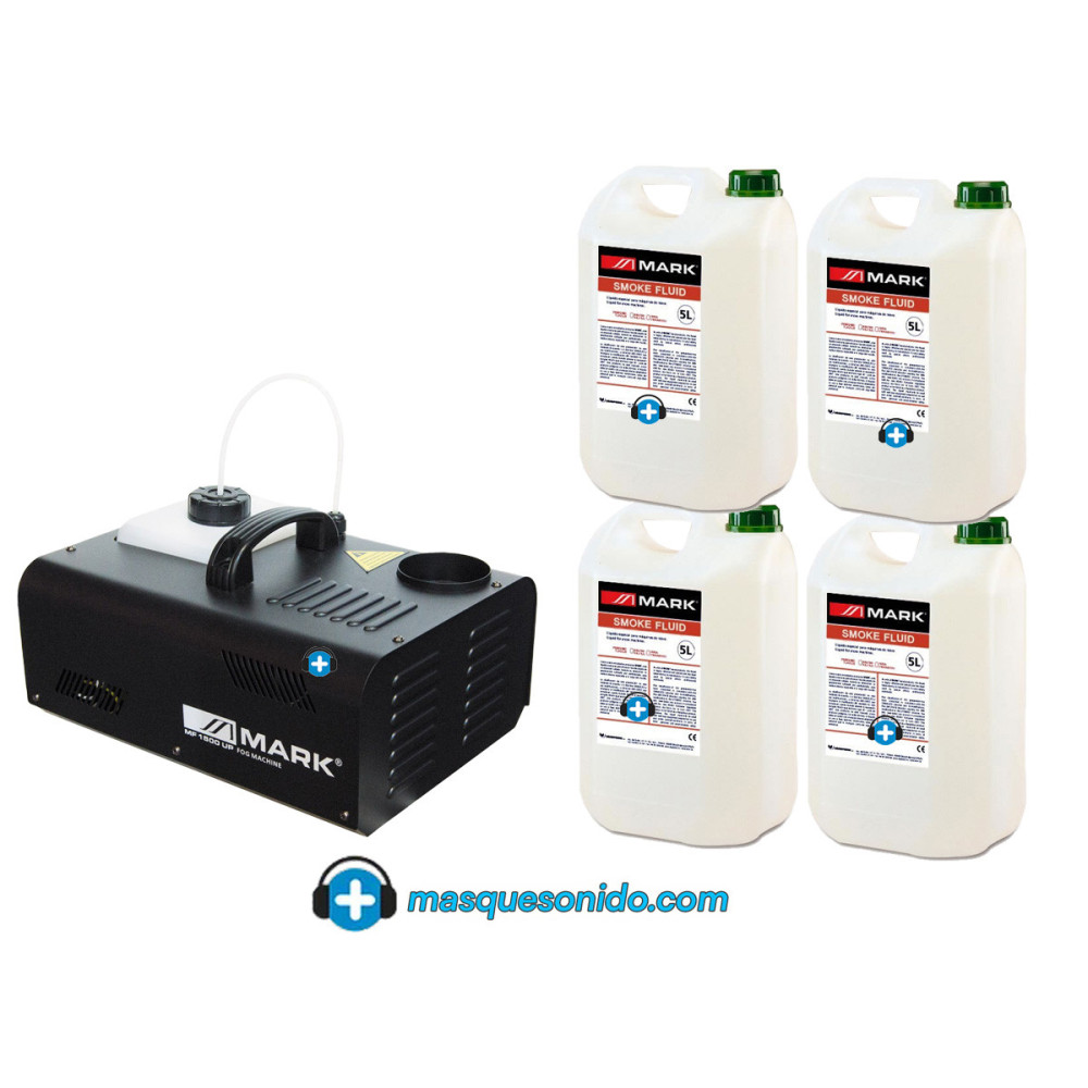 Kit Máquina Humo Vertical + Líquido