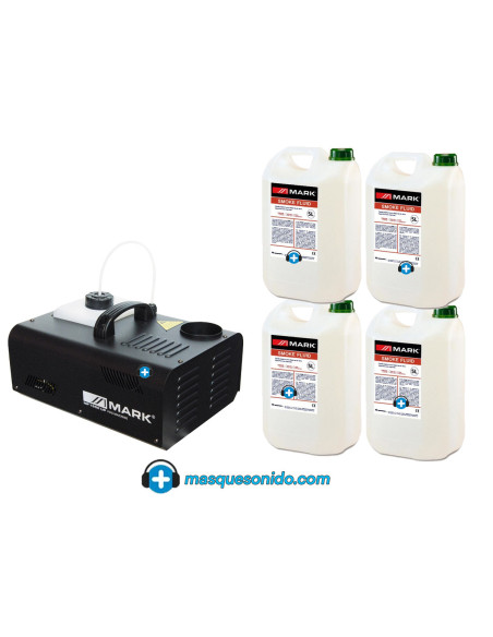 Kit Máquina Humo Vertical + Líquido