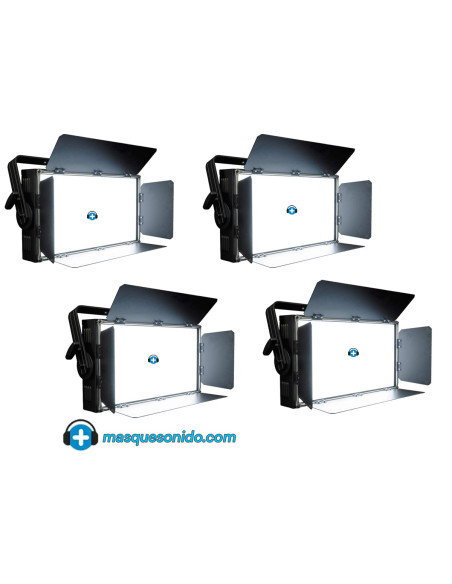 Set 4 Paneles LED Video 400 Profesional