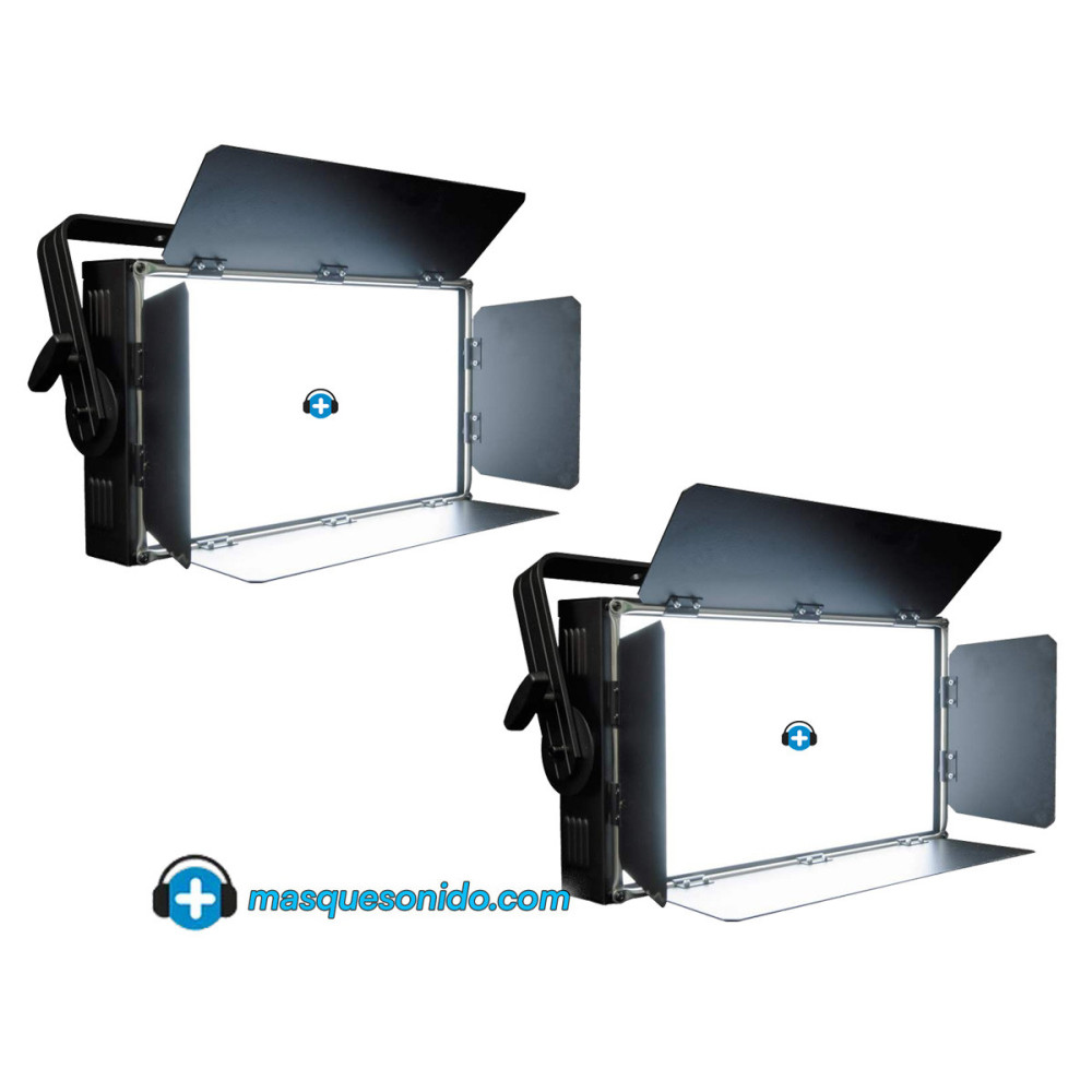 Set 4 Paneles LED Video 400 Profesional