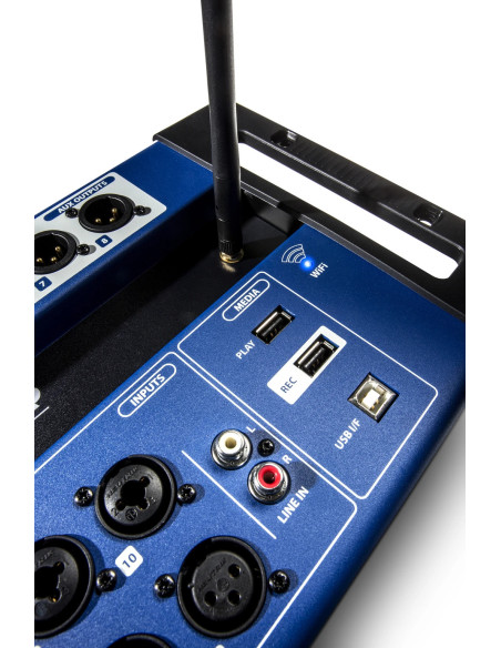 Soundcraft Ui24R  Mezclador digital de 24 canales/grabadora multipista USB con control