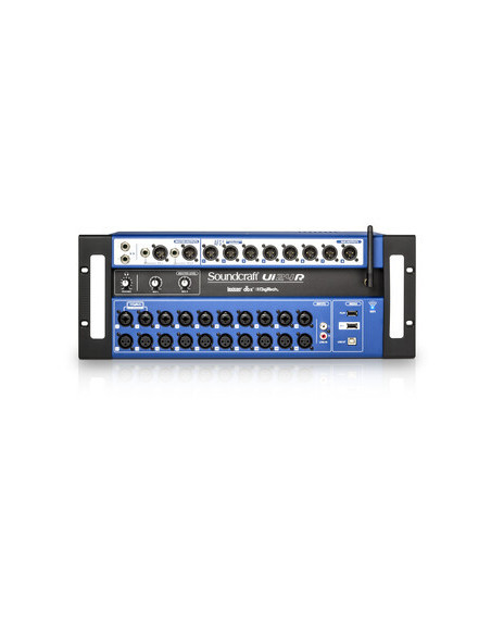 Soundcraft Ui24R  Mezclador digital de 24 canales/grabadora multipista USB con control