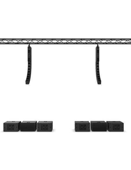 MAILA XXL  Sistema Line Array Compacto, 20 kW