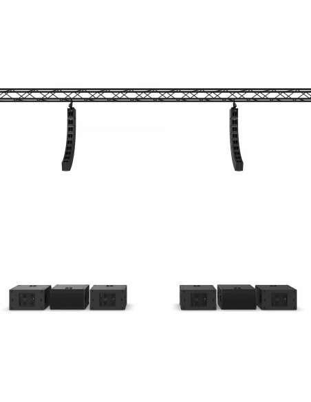 MAILA XL Sistema Line Array Compacto, 17,5 kW