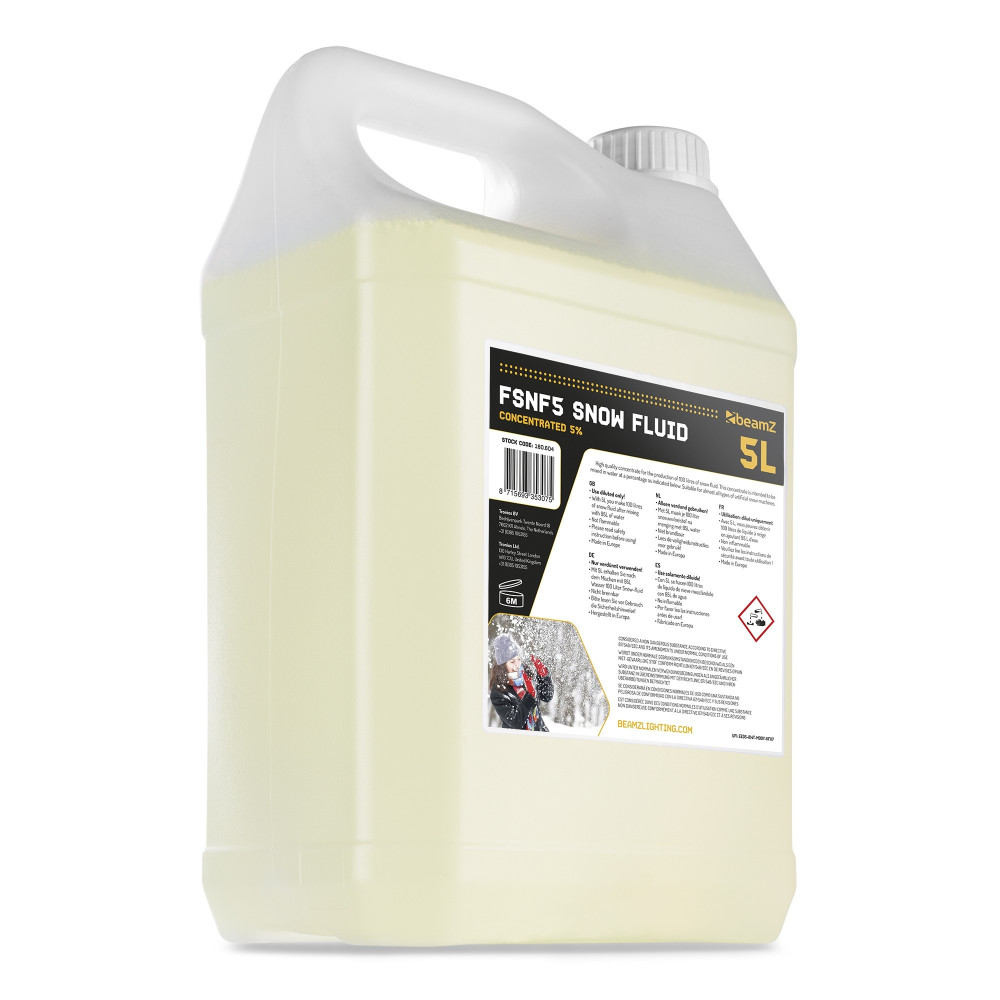 Beamz FSNF5 5L Líquido de Nieve concentrado 5%