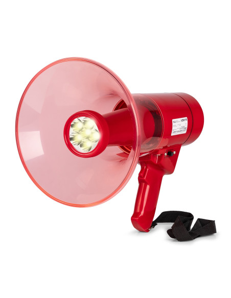 Vonyx   MEG050 Megáfono 50W con Luz LED