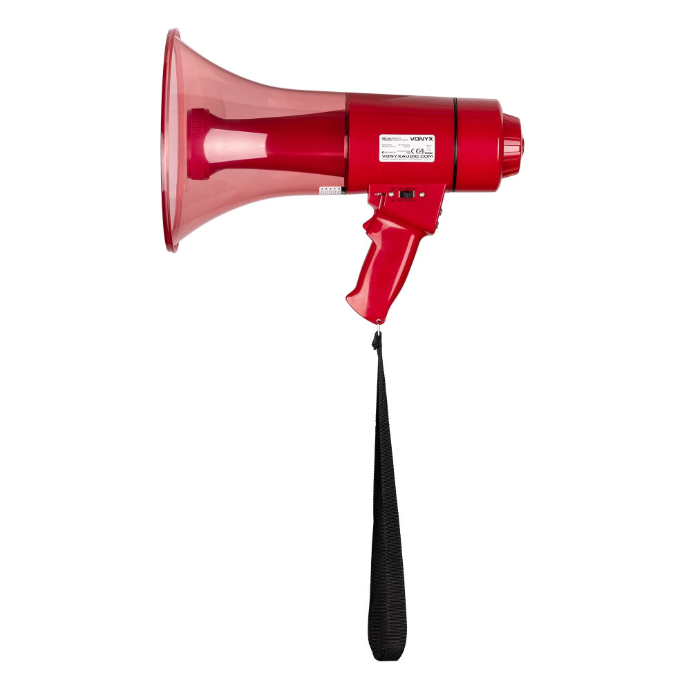 Vonyx   MEG050 Megáfono 50W con Luz LED