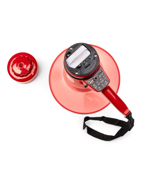 Vonyx   MEG050 Megáfono 50W con Luz LED