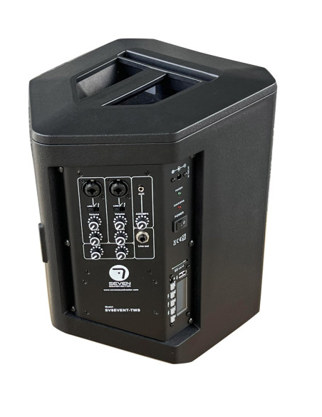 Pack Karaoke Dúo Seven SV8: Altavoz 8" + 2 Micrófonos | Masquesonido