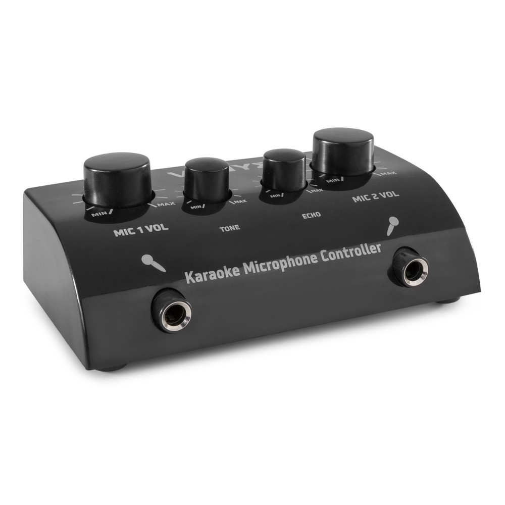 Vonyx   AV430B Controlador micrófonos Karaoke Negro