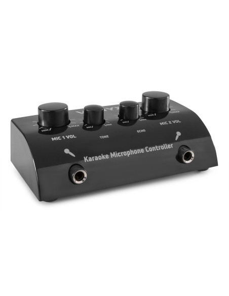 Vonyx   AV430B Controlador micrófonos Karaoke Negro