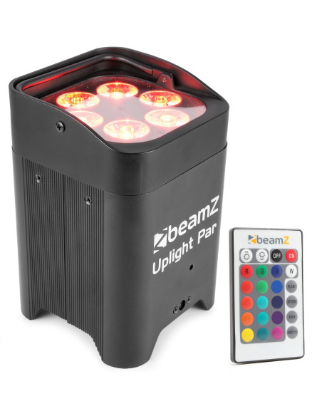 Pack 8x BeamZ BBP96 Batería + Flightcase Carga | Uplighting Profesional RGBAW-UV