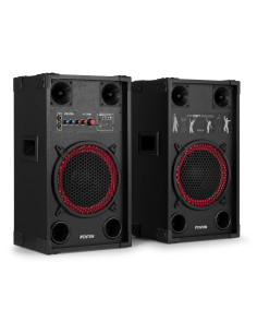 FENTON   SPK-110 Juego de altavoces activos PA 10" BT 2