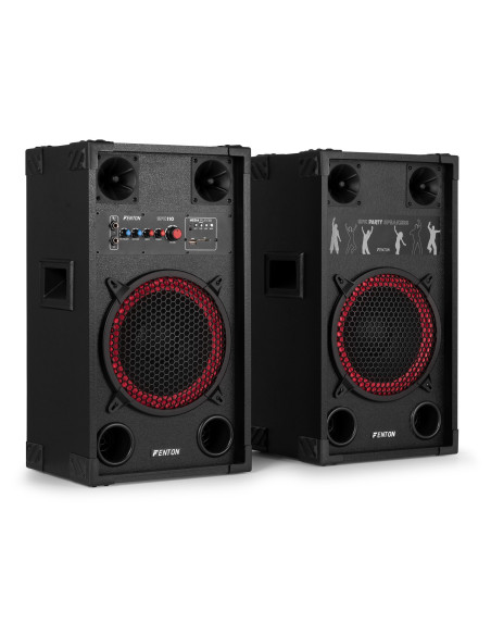FENTON   SPK-110 Juego de altavoces activos PA 10" BT