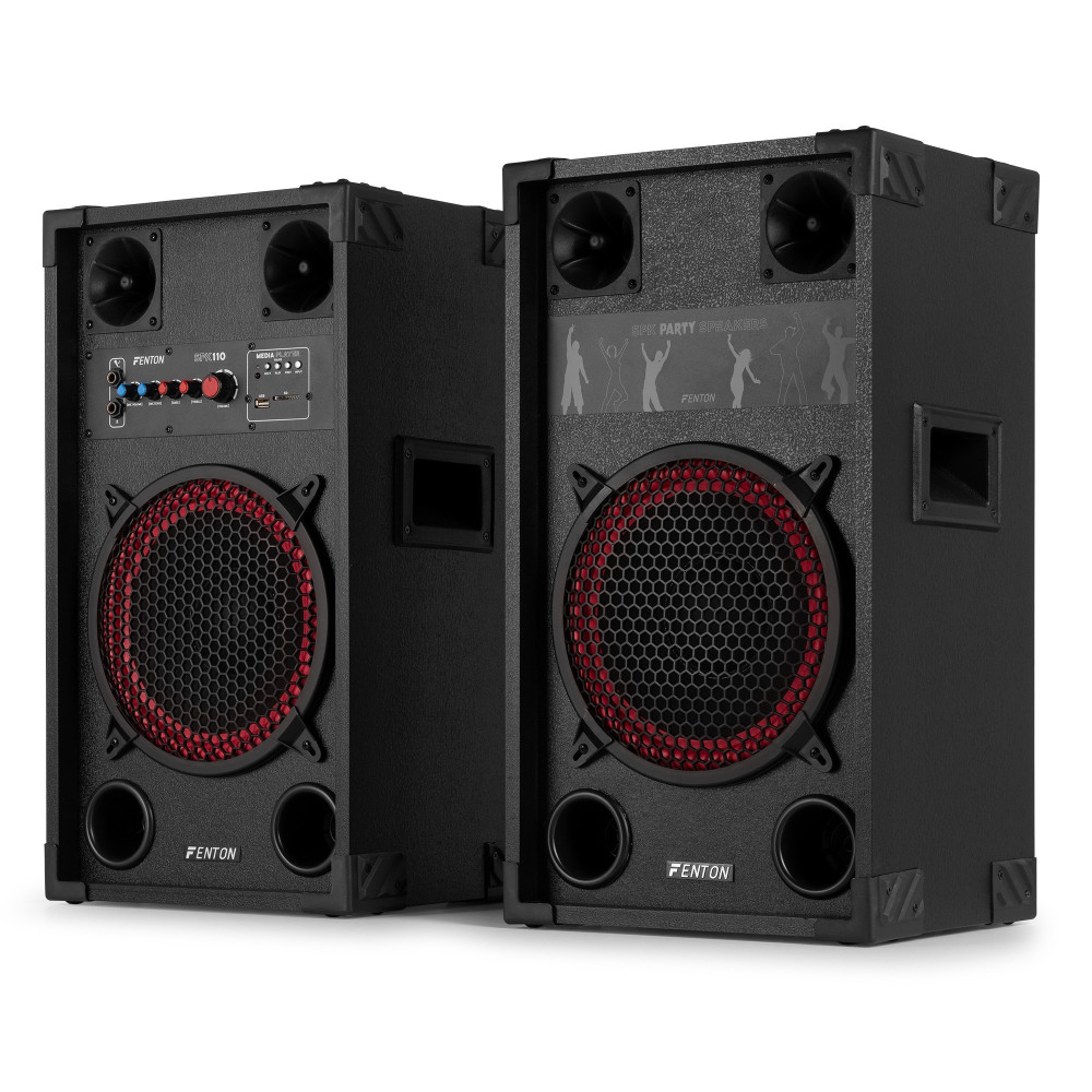 FENTON   SPK-110 Juego de altavoces activos PA 10" BT