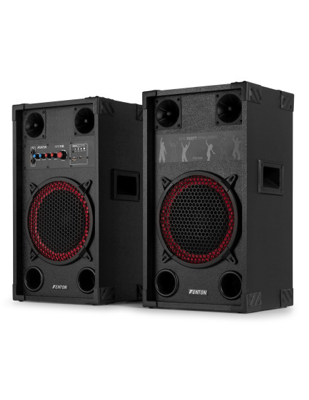FENTON   SPK-110 Juego de altavoces activos PA 10" BT