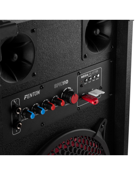 FENTON   SPK-110 Juego de altavoces activos PA 10" BT