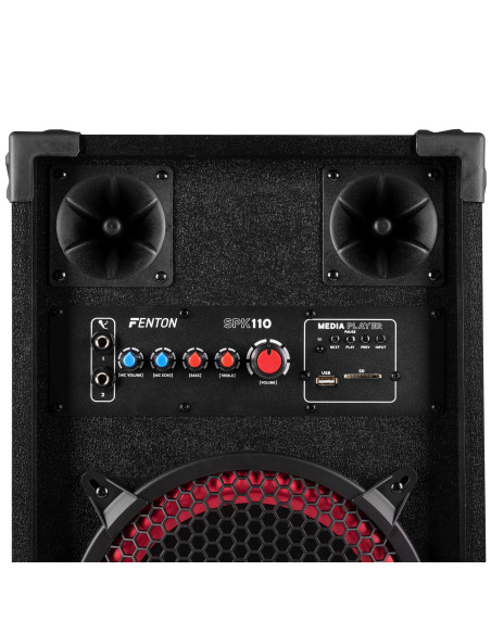 FENTON   SPK-110 Juego de altavoces activos PA 10" BT