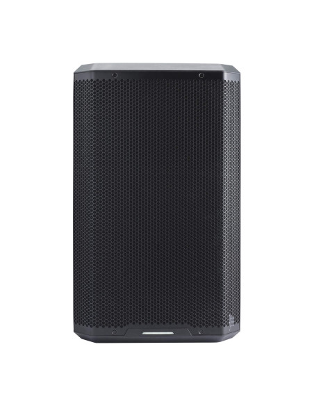 Frontal: Altavoz autoamplificado de 15 pulgadas Audiophony CARBON15A vista frontal.