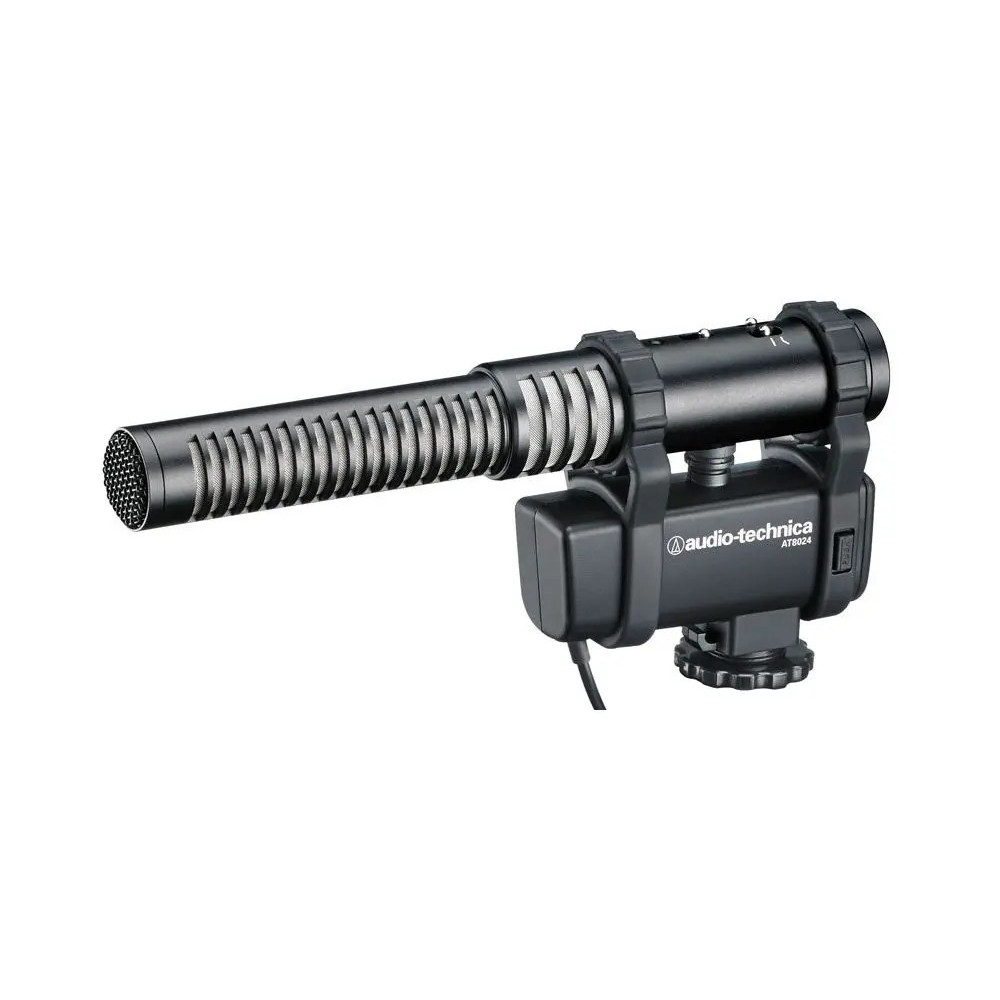 AUDIO TECHNICA AT 8024 Microfono de cañon corto para camara