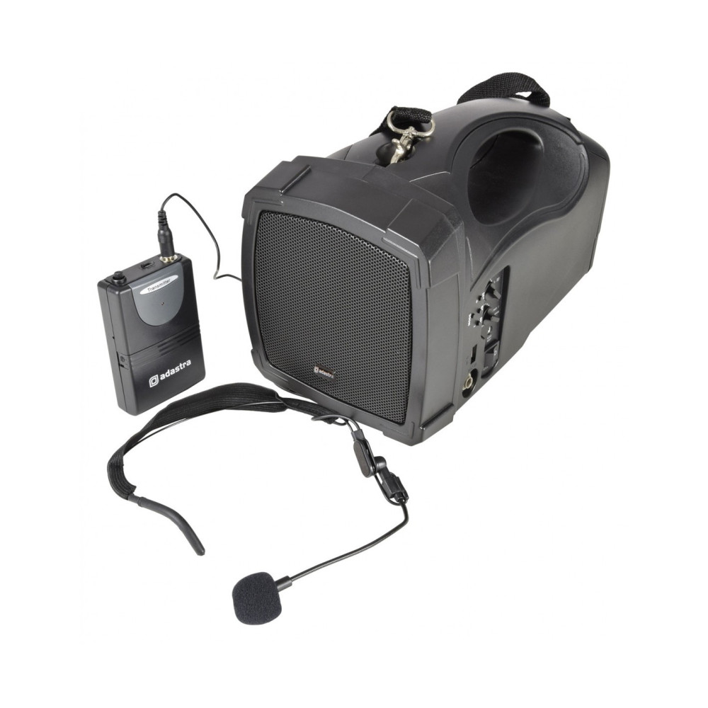 Adastra H25B Equipo Portátil con Batería, Micrófono, USB, FM y Bluetooth