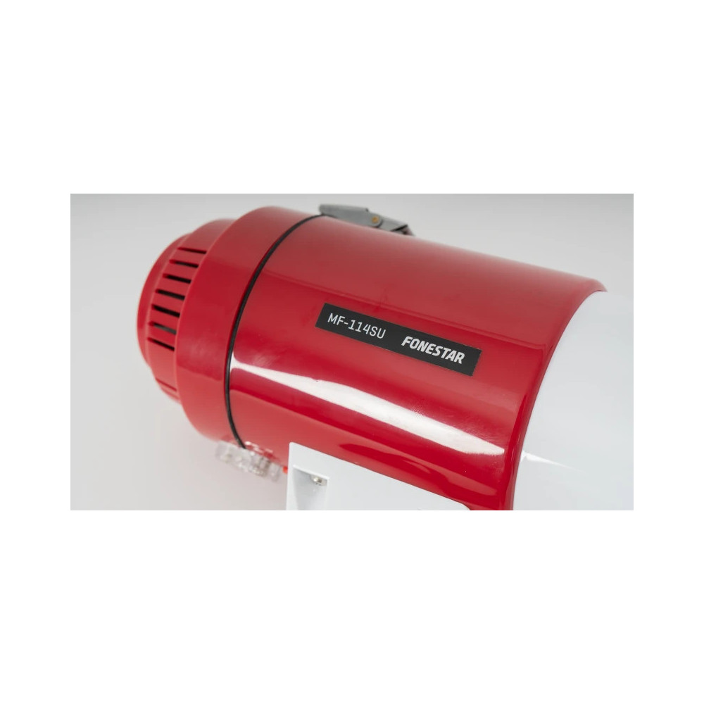detalle carcasa megafono fonestar MF-114SU