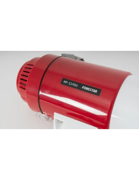 detalle carcasa megafono fonestar MF-114SU