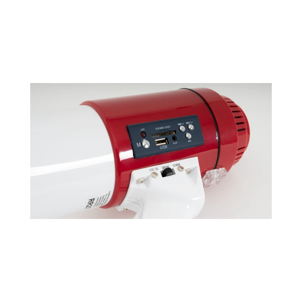 panel de control del megafono fonestar MF-114SU