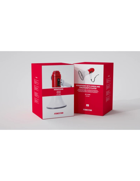 Caja exterior del megafono  MF-114SU