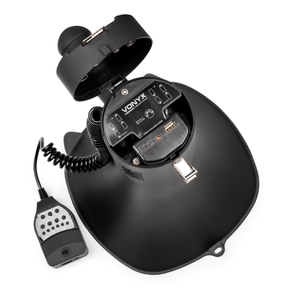 Batería de litio recargable extraíble para megáfono Vonyx.