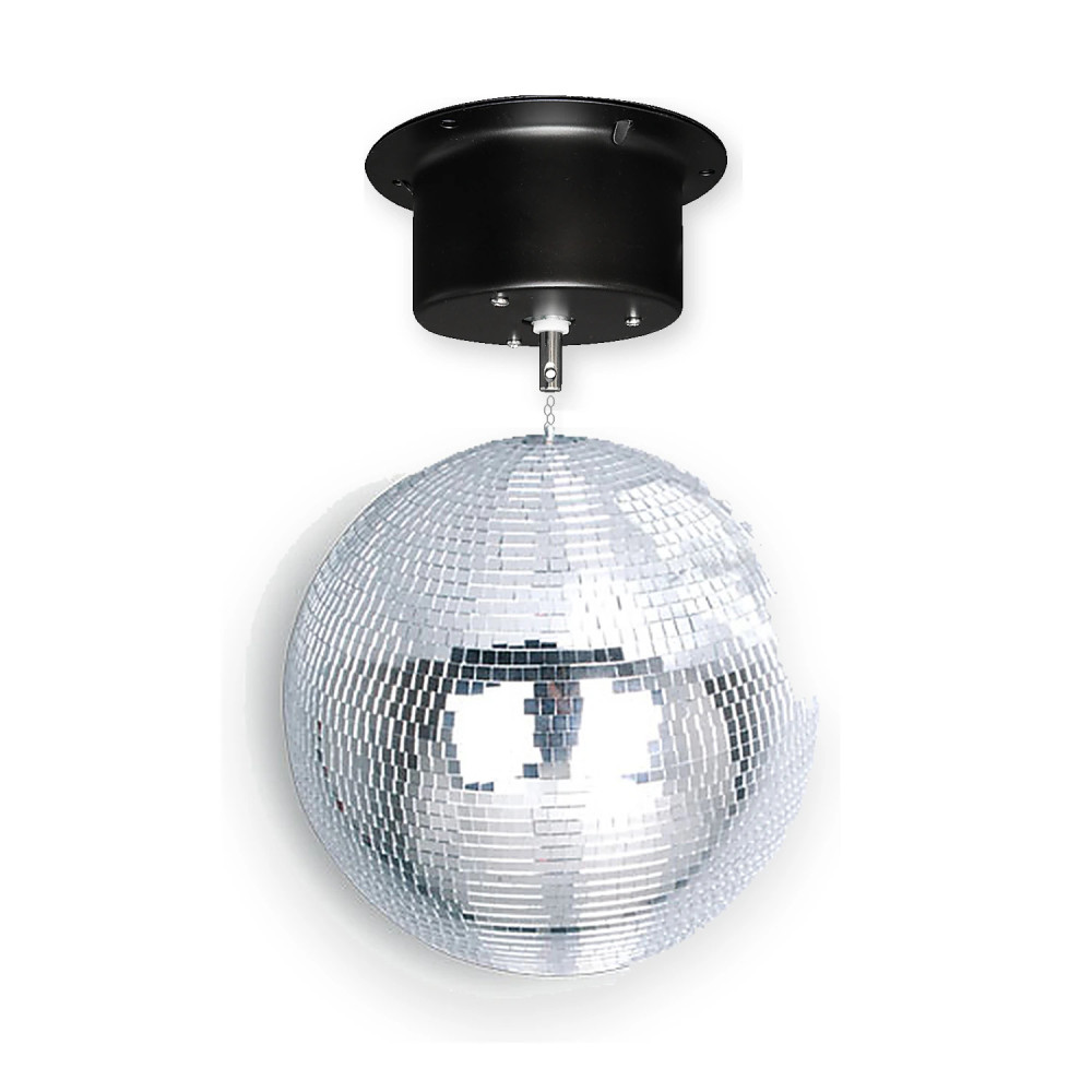 Pack bola de espejos 30 cm + motor 2,5 RPM | Masquesonido