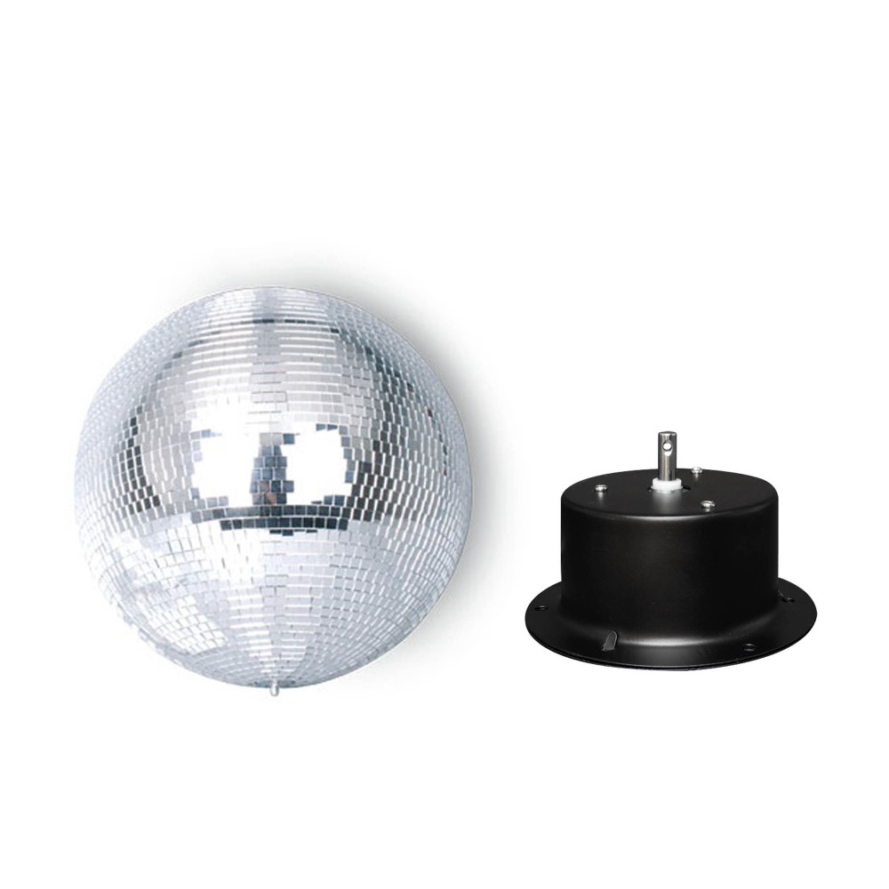 Pack bola de espejos 30 cm + motor 2,5 RPM | Masquesonido