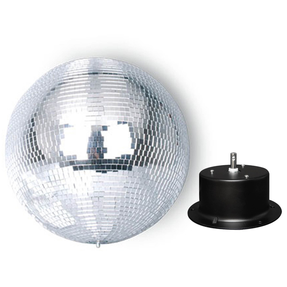 Pack bola de espejos 50 cm + motor 2,5 RPM | Masquesonido