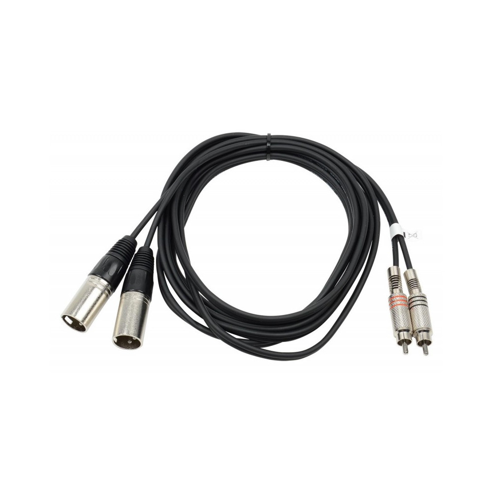 Hilec CL-26/1.5 CABLE 2x RCA MACHO - 2x XLR MACHO 1.5m / 4mm HILEC