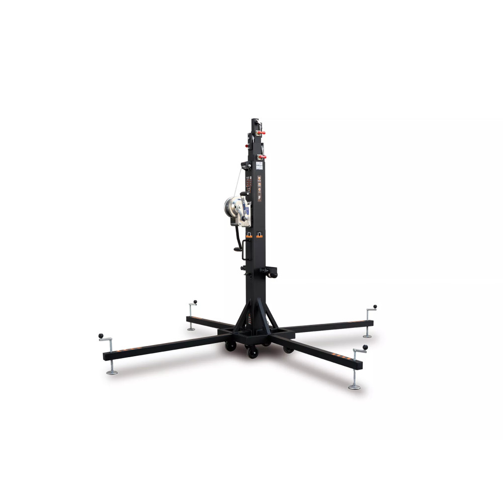 Fantek TK 6422LS Torre de carga superior. Medidor de carga. Carga máxima: 225 Kg. Altura máxima: 6,4 m