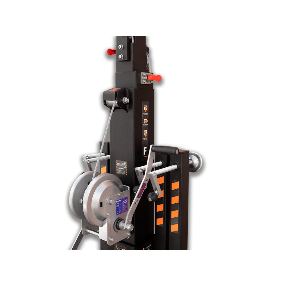 Fantek TK 6422LS Torre de carga superior. Medidor de carga. Carga máxima: 225 Kg. Altura máxima: 6,4 m