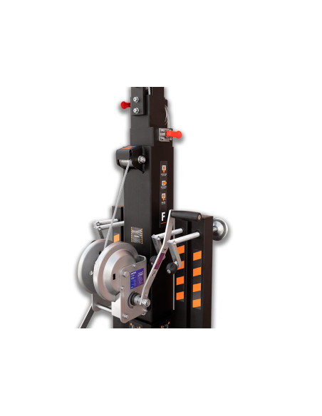 Fantek TK 6422LS Torre de carga superior. Medidor de carga. Carga máxima: 225 Kg. Altura máxima: 6,4 m