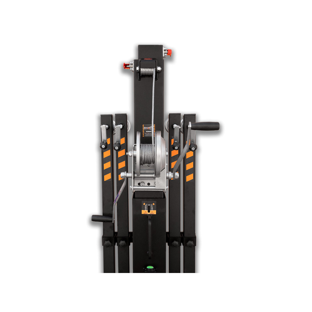 Fantek TK 6422LS Torre de carga superior. Medidor de carga. Carga máxima: 225 Kg. Altura máxima: 6,4 m