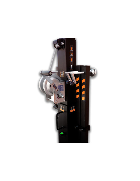 Fantek TK 6422LS Torre de carga superior. Medidor de carga. Carga máxima: 225 Kg. Altura máxima: 6,4 m