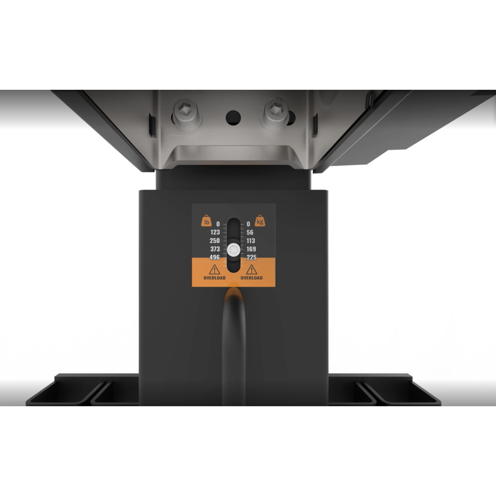 Fantek TK 6422LS Torre de carga superior. Medidor de carga. Carga máxima: 225 Kg. Altura máxima: 6,4 m
