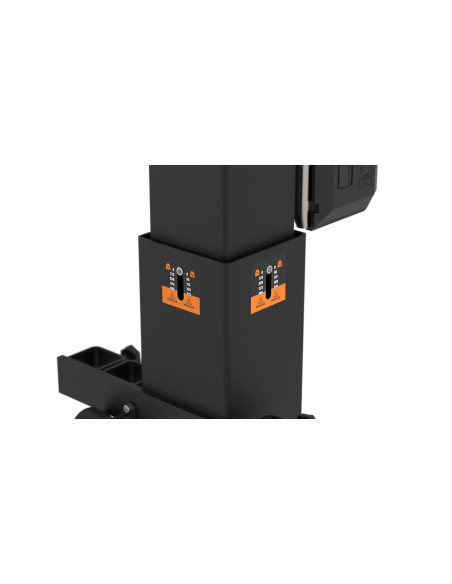 Fantek TK 6422LS Torre de carga superior. Medidor de carga. Carga máxima: 225 Kg. Altura máxima: 6,4 m