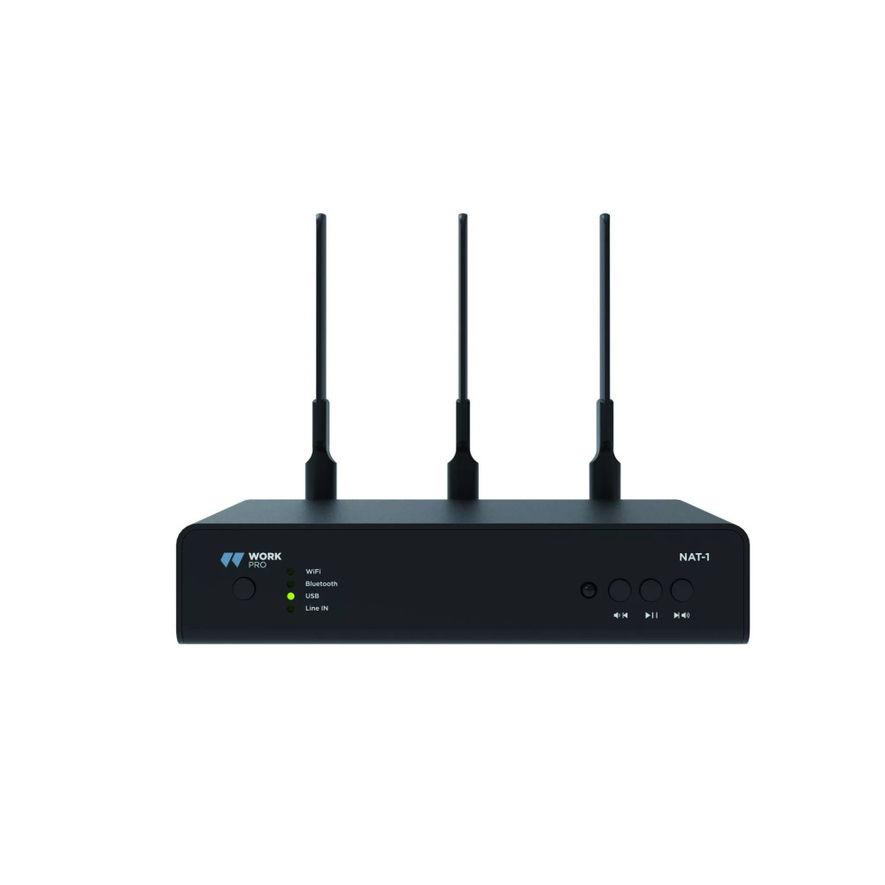 Work Pro NAT 1 | Emisor Inalámbrico de Audio Multicanal (16 CH)